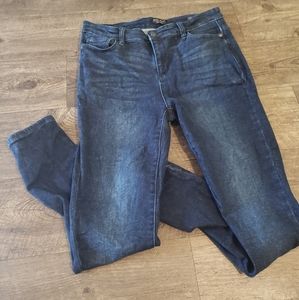 Judy blue size 13 super dark skinny jeans